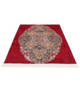 فرش دستباف قدیمی سه متری کرمان کد 709066