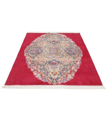 فرش دستباف قدیمی سه متری کرمان کد 709066