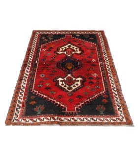 فرش دستباف قدیمی یک متری شیراز کد 709074