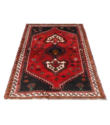 فرش دستباف قدیمی یک متری شیراز کد 709074