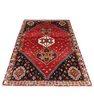فرش دستباف قدیمی ذرع و نیم شیراز کد 709076