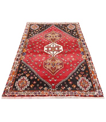 فرش دستباف قدیمی ذرع و نیم شیراز کد 709076