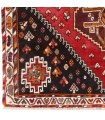فرش دستباف قدیمی ذرع و نیم شیراز کد 709076