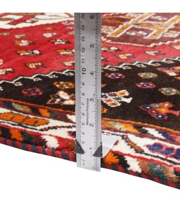 فرش دستباف قدیمی ذرع و نیم شیراز کد 709076