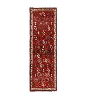 فرش دستباف قدیمی دو و نیم متری شیراز کد 709077