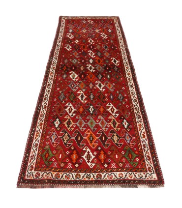 فرش دستباف قدیمی دو و نیم متری شیراز کد 709077
