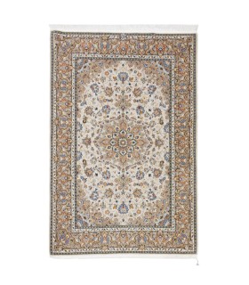 فرش دستباف قدیمی دو متری کاشان کد 709089