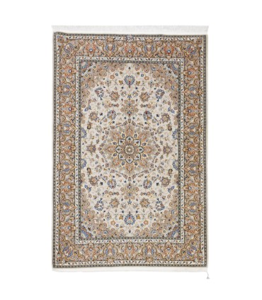 فرش دستباف قدیمی دو متری کاشان کد 709089
