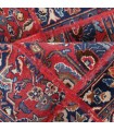 کلاژ فرش دستباف نیم متری کاشان کد 709096