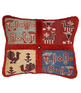 کوسن گلیم فرش دستباف سیرجان کد 709104