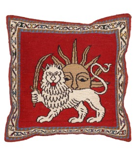 کوسن گلیم فرش دستباف سیرجان کد 709109