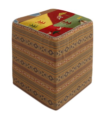 پاف گلیم گبه دستباف شیراز کد 709134