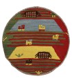 پاف گلیم گبه دستباف شیراز کد 709144
