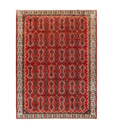 فرش دستباف قدیمی هشت و نیم متری خمین کد 705583