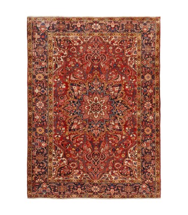 فرش دستباف قدیمی نه متری اهر کد 705585
