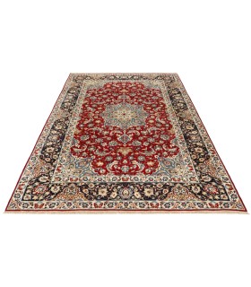 فرش دستباف قدیمی هشت و نیم متری یزد کد 705587