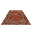 فرش دستباف قدیمی ده و نیم متری کاشان کد 705591
