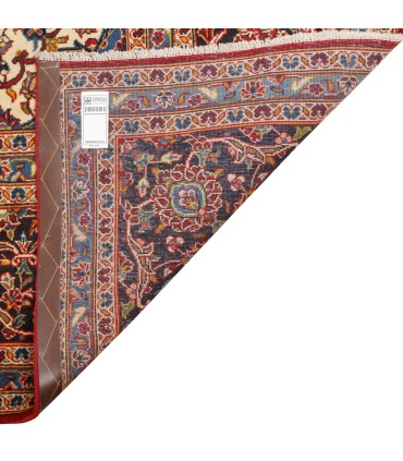 فرش دستباف قدیمی ده و نیم متری کاشان کد 705591