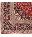 فرش دستباف قدیمی نه متری کاشان کد 705593