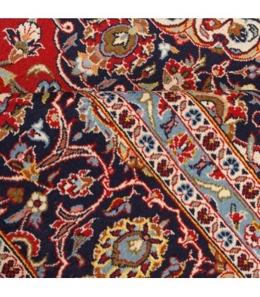 فرش دستباف قدیمی نه متری کاشان کد 705593