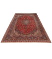 فرش دستباف قدیمی نه متری کاشان کد 705594