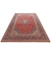 فرش دستباف قدیمی نه متری کاشان کد 705594