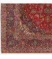 فرش دستباف قدیمی نه متری کاشان کد 705594