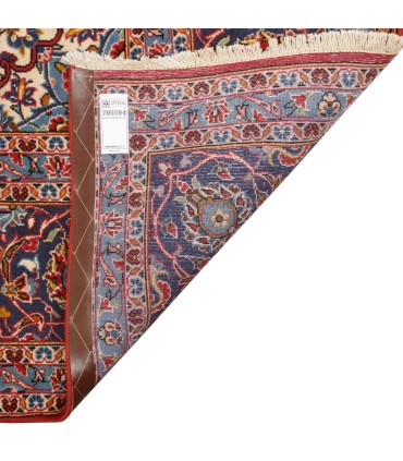فرش دستباف قدیمی نه متری کاشان کد 705594