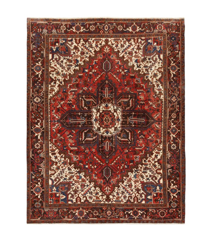 فرش دستباف قدیمی هشت متری هریس کد 705595