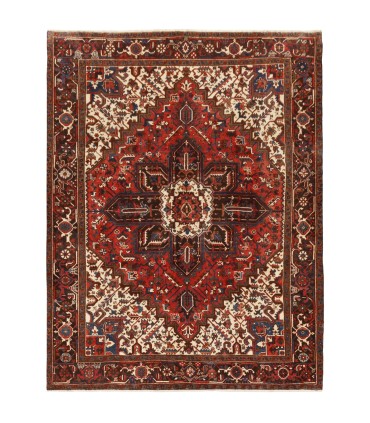 فرش دستباف قدیمی هشت متری هریس کد 705595
