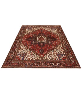 فرش دستباف قدیمی هشت متری هریس کد 705595
