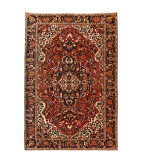 فرش دستباف قدیمی نه متری بختیاری کد 705599