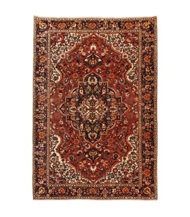فرش دستباف قدیمی نه متری بختیاری کد 705599