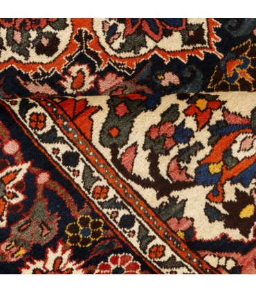فرش دستباف قدیمی نه متری بختیاری کد 705599