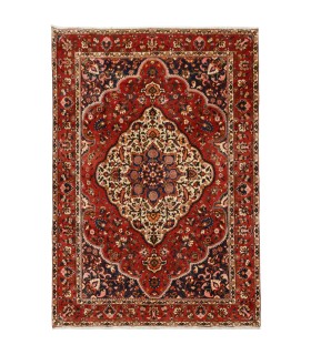 فرش دستباف قدیمی هشت متری بختیاری کد 705602