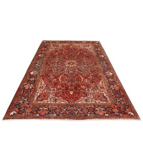 فرش دستباف قدیمی نه و نیم متری اهر کد 705605