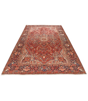 فرش دستباف قدیمی نه و نیم متری اهر کد 705605