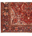 فرش دستباف قدیمی نه و نیم متری اهر کد 705605