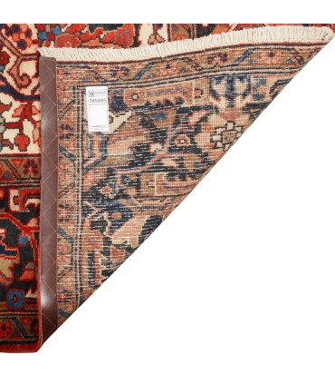 فرش دستباف قدیمی نه و نیم متری اهر کد 705605