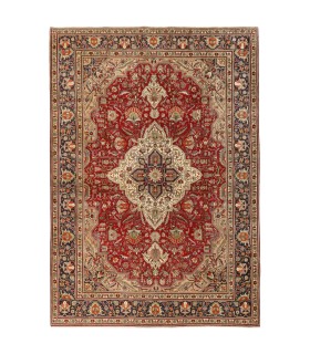 فرش دستباف قدیمی هشت و نیم متری تبریز کد 705606