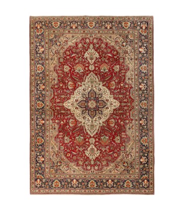 فرش دستباف قدیمی هشت و نیم متری تبریز کد 705606