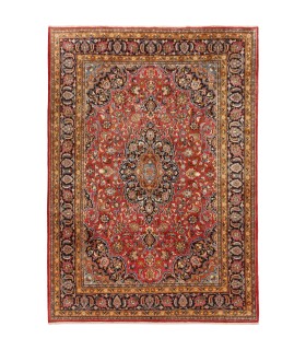 فرش دستباف قدیمی هشت و نیم متری مشهد کد 705607
