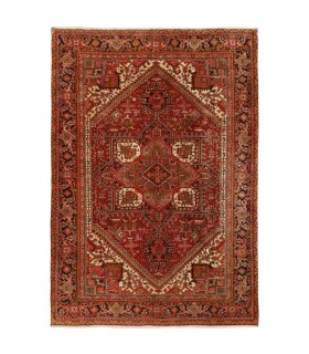 فرش دستباف قدیمی هشت متری شربیان کد 705608
