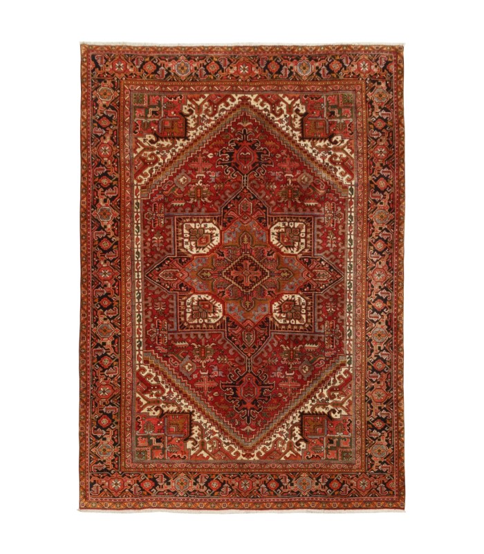 فرش دستباف قدیمی هشت متری شربیان کد 705608
