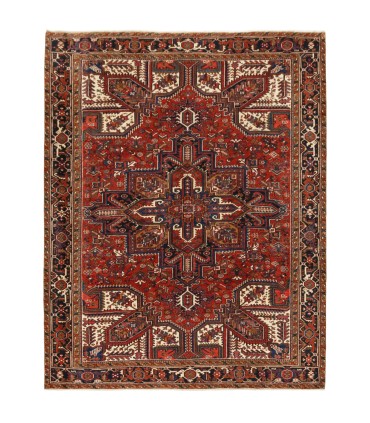 فرش دستباف قدیمی نه متری هریس کد 705611