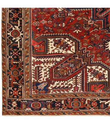 فرش دستباف قدیمی نه متری هریس کد 705611