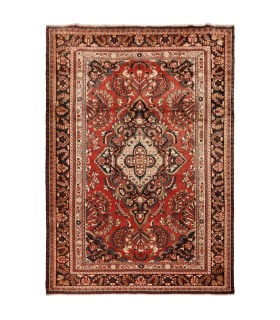 فرش دستباف قدیمی نه و نیم متری لیلیان کد 705613