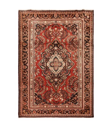 فرش دستباف قدیمی نه و نیم متری لیلیان کد 705613