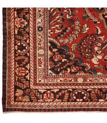 فرش دستباف قدیمی نه و نیم متری لیلیان کد 705613