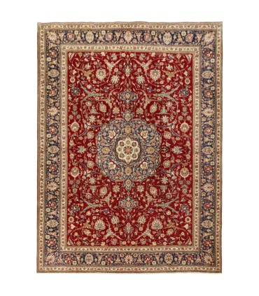 فرش دستباف قدیمی هشت و نیم متری تبریز کد 705615